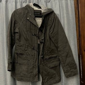 Blanc Noir green utility parka